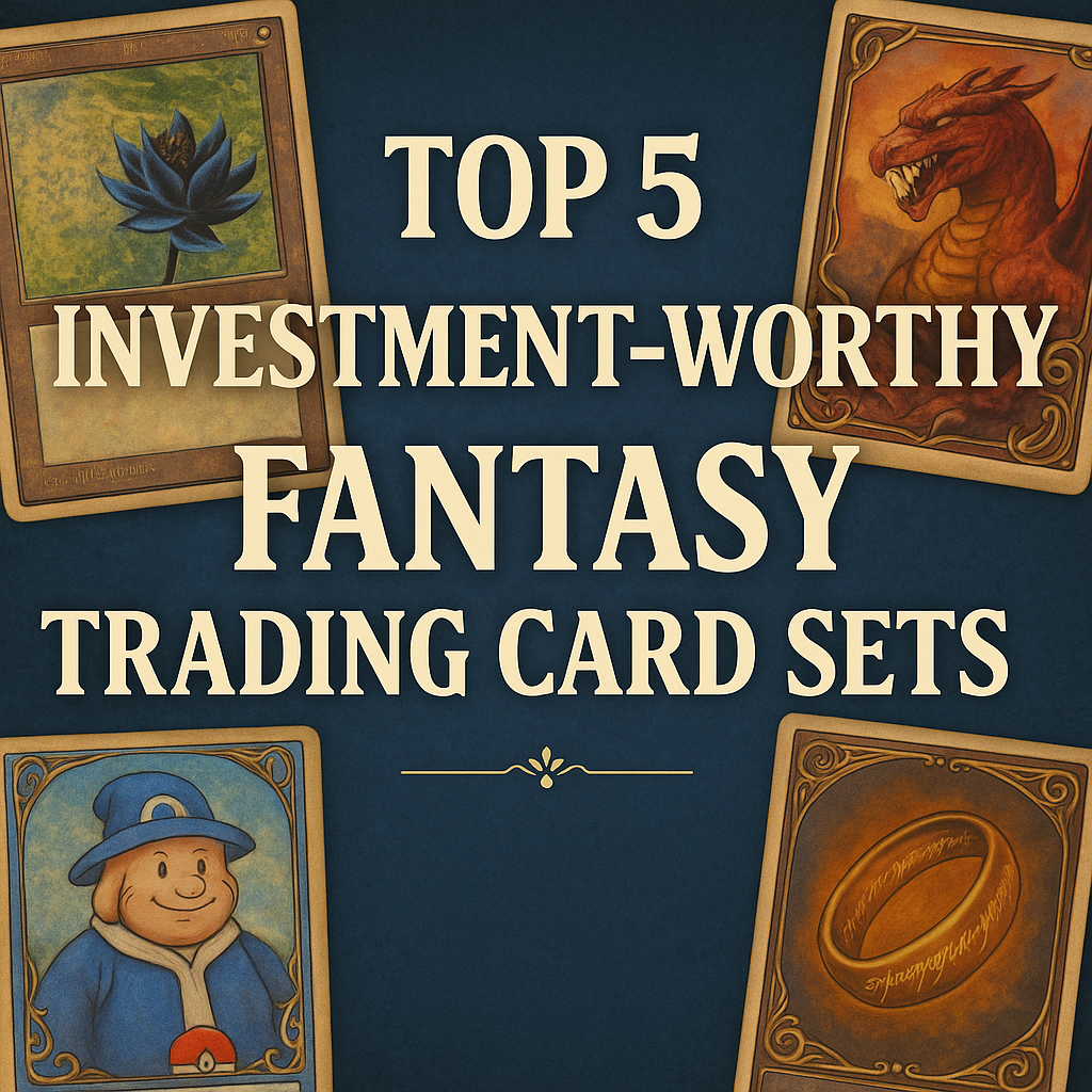 Top 5 Investment-Worthy Fantasy Trading Card Sets