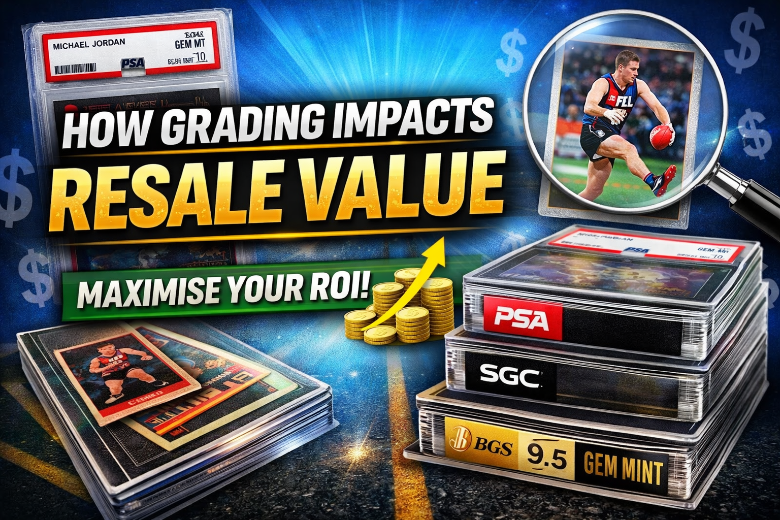 How Card Grading Impacts Resale Value (and Why High Grades Mean Higher ROI)