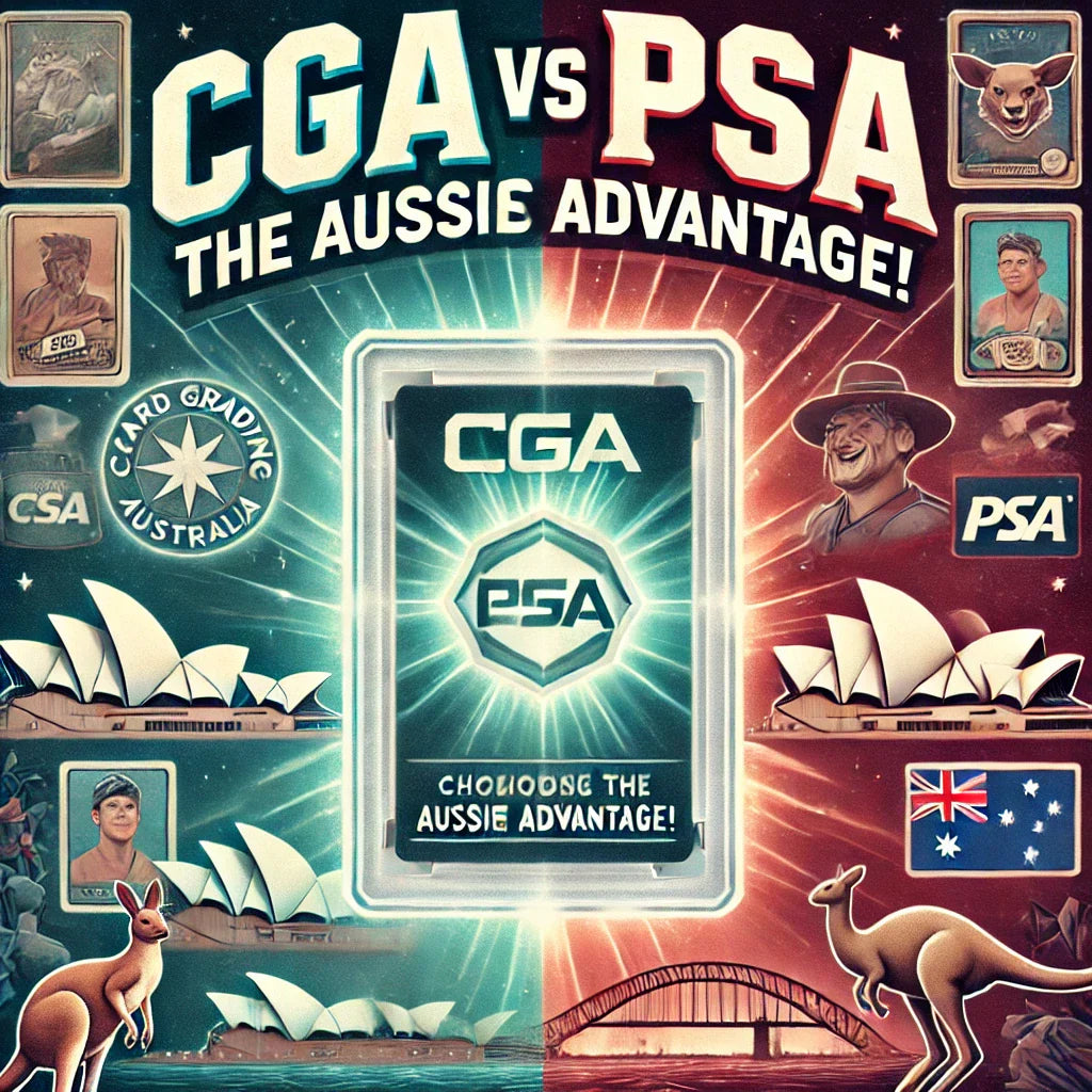 Choosing Card Grading Australia (CGA) Over PSA: Advantages for Australian Collectors and Investors