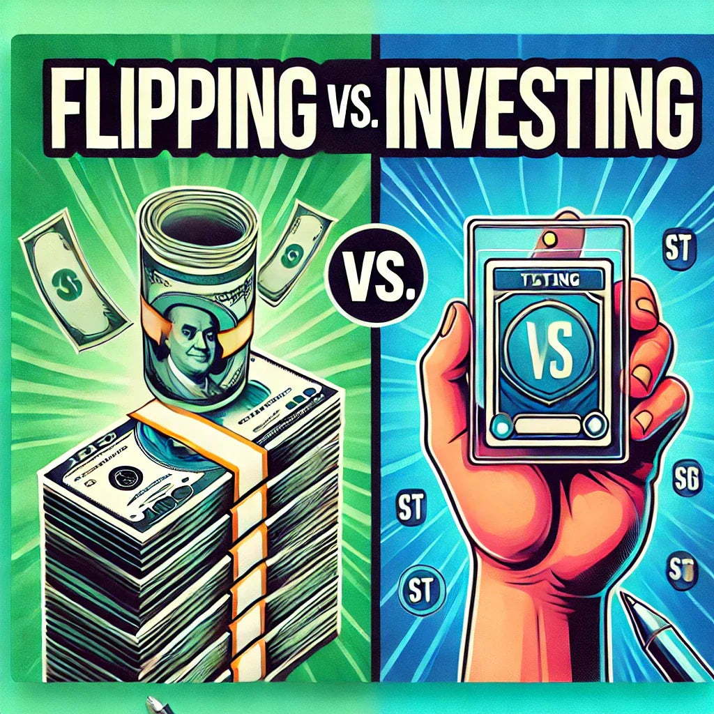 Flipping vs. Investing in the Trading Card Industry