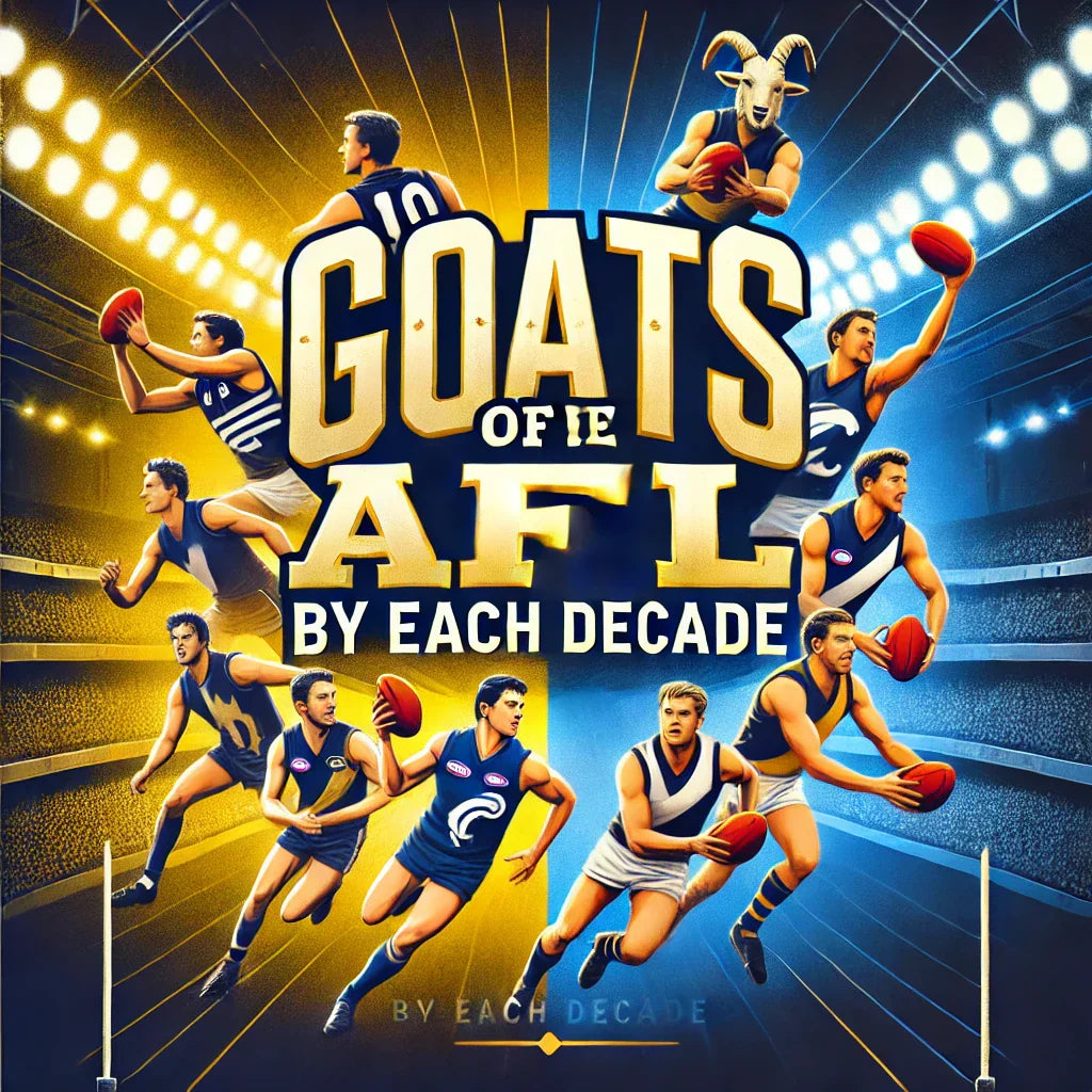 The GOAT of Each Decade in AFL History
