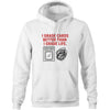 "Graded on the Outside, Chaos on the Inside" Hoodie | Fun Style Hoodies Locally Made